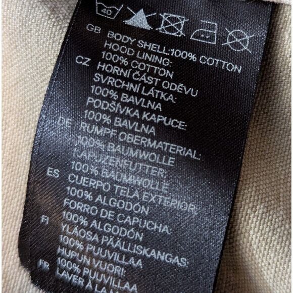 Divided by H&M Hooded Duffle Jacket Men’s M Khaki Cotton Toggle Coat - Picture 4 of 6